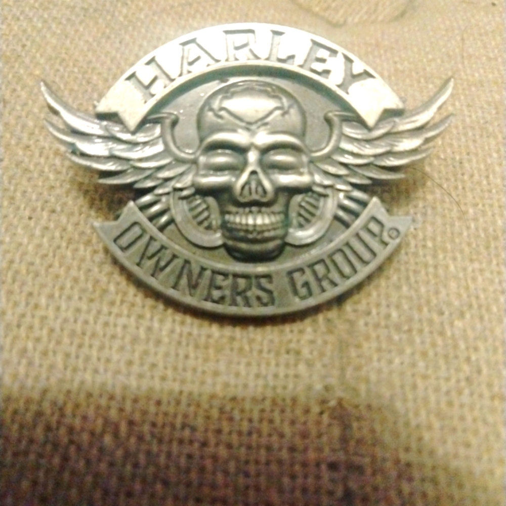 Harley Davidson Owners club Lapel
